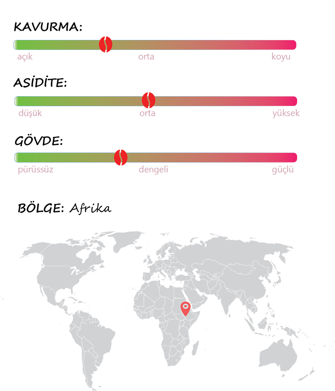 Ethiopia Yirgacheffe Kahvesi